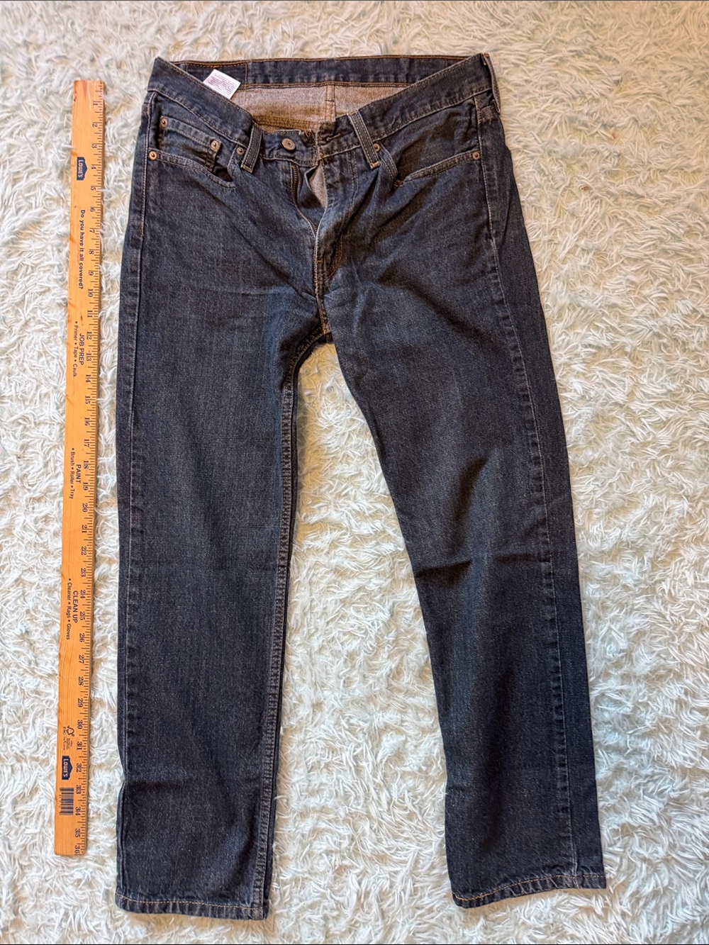 Levi's 514 Men's Straight Jeans in deep blue Jeans 31x30